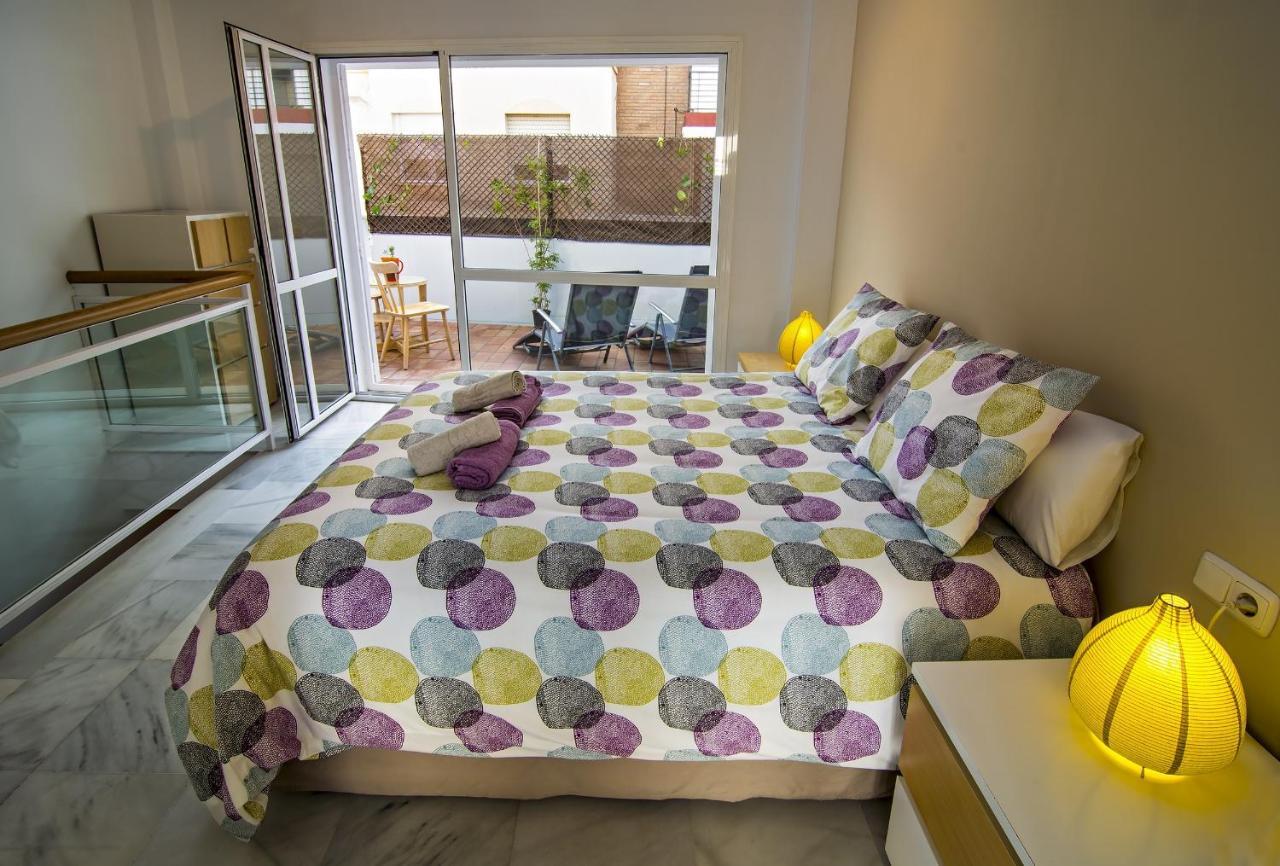 Descubrehome Sol Town Center Private Terrace Sevilla Szoba fotó